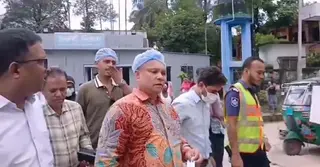 ফেনী জেনারেল হাসপাতাল পরিদর্শনে জিয়াউদ্দিন হায়দার